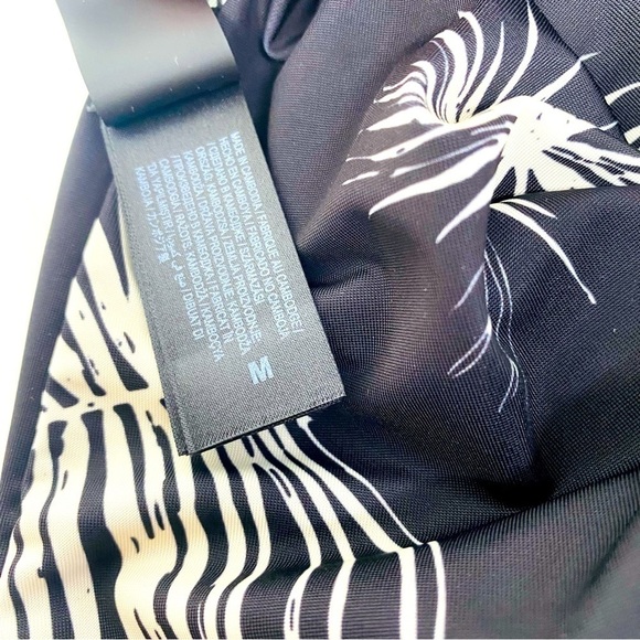 Hurley Max Floreetah Mod Black Palm Surf Bottom Size M - Picture 10 of 13